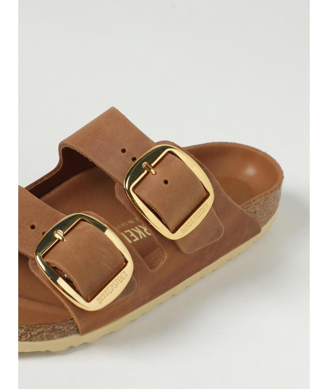 BIRKENSTOCK Бежевые сандалии, фото 4
