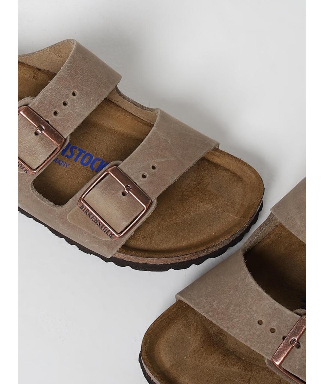 BIRKENSTOCK Коричневые сандалии, фото 4