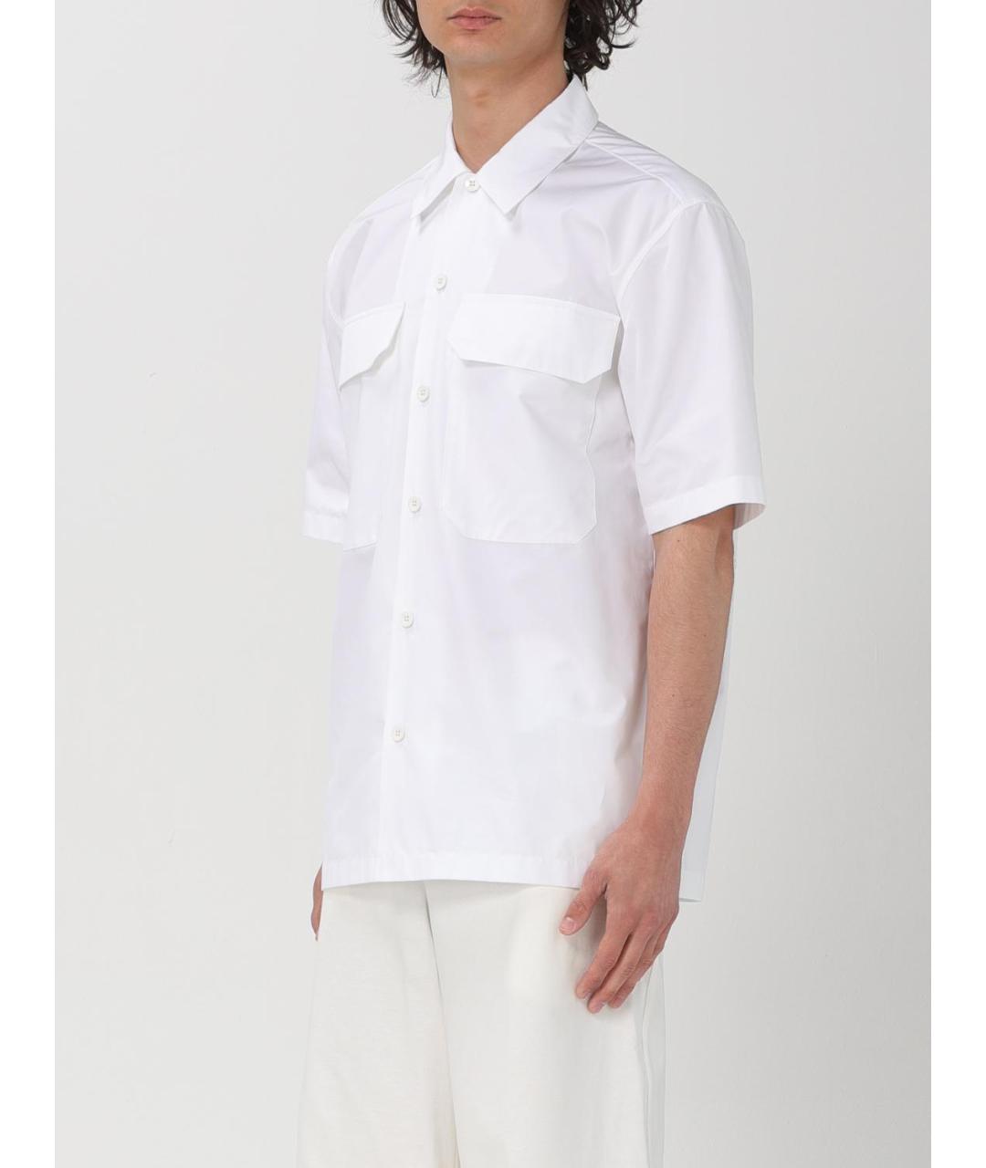 JIL SANDER Белая кэжуал рубашка, фото 5