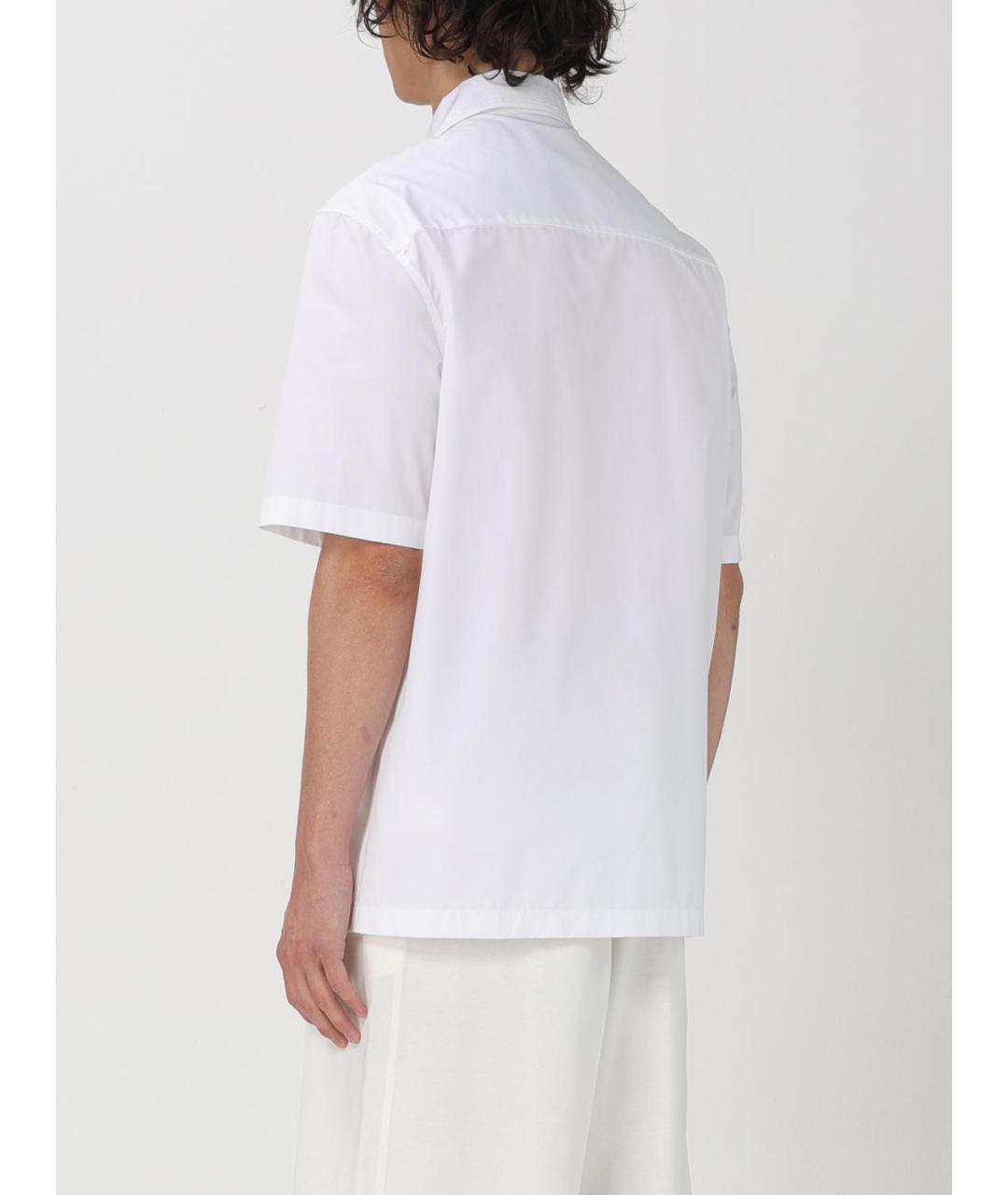 JIL SANDER Белая кэжуал рубашка, фото 4