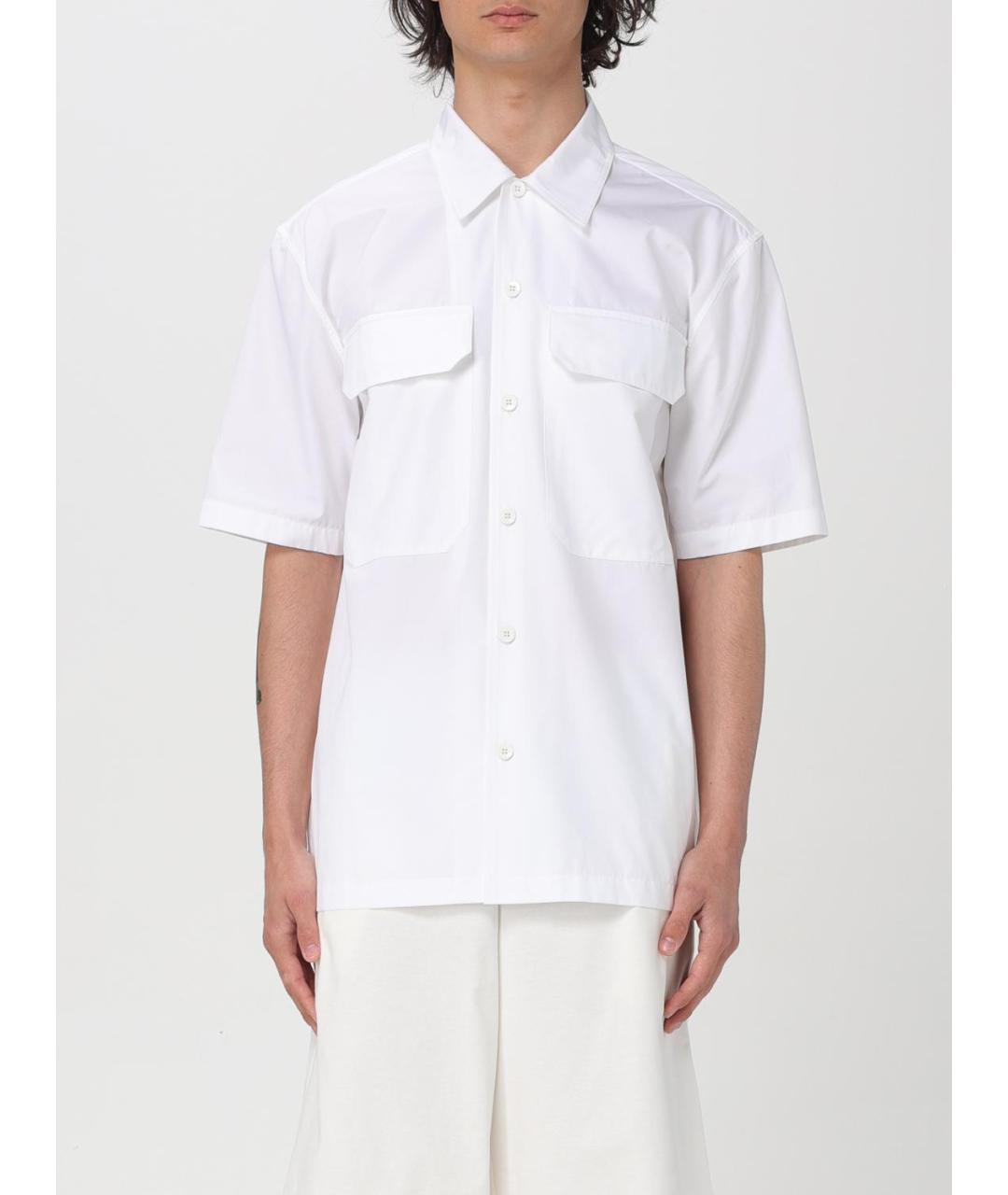 JIL SANDER Белая кэжуал рубашка, фото 2