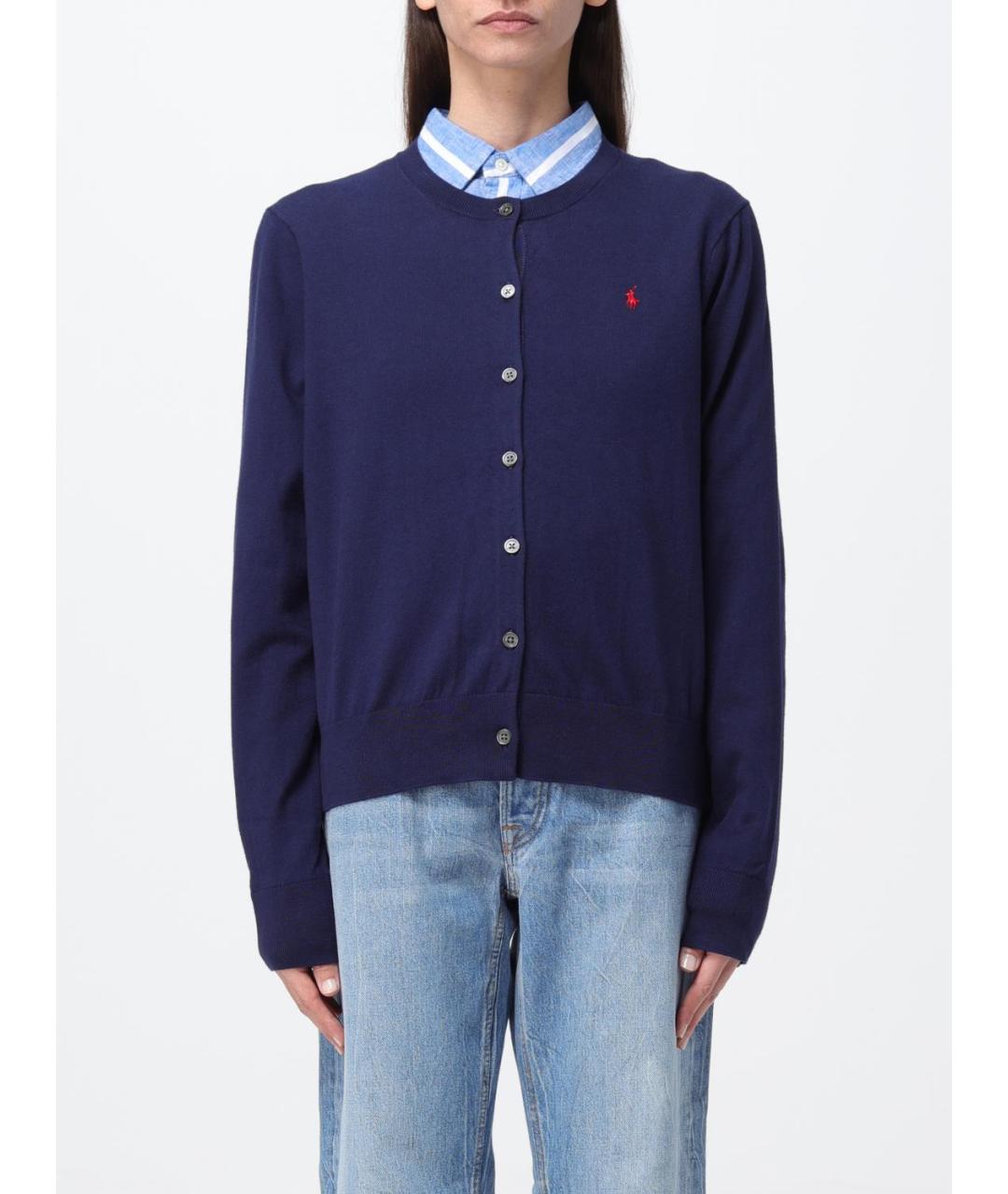 POLO RALPH LAUREN Темно-синий кардиган, фото 2