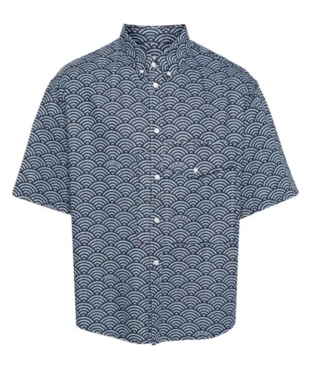 KENZO Синяя кэжуал рубашка, фото 1