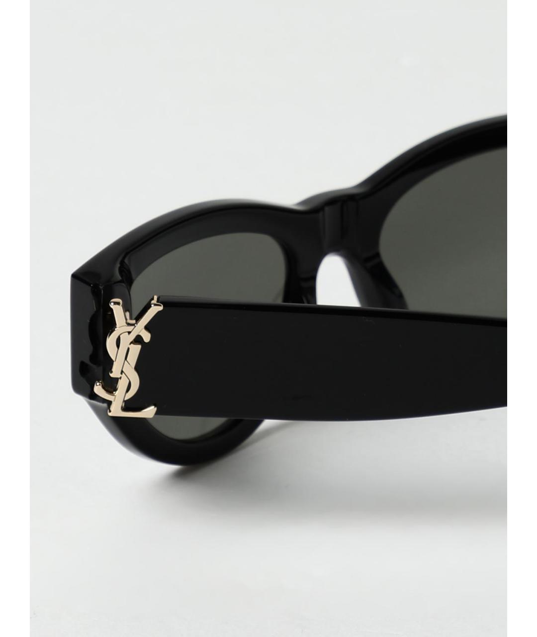 SAINT LAURENT Черные солнцезащитные очки, фото 5