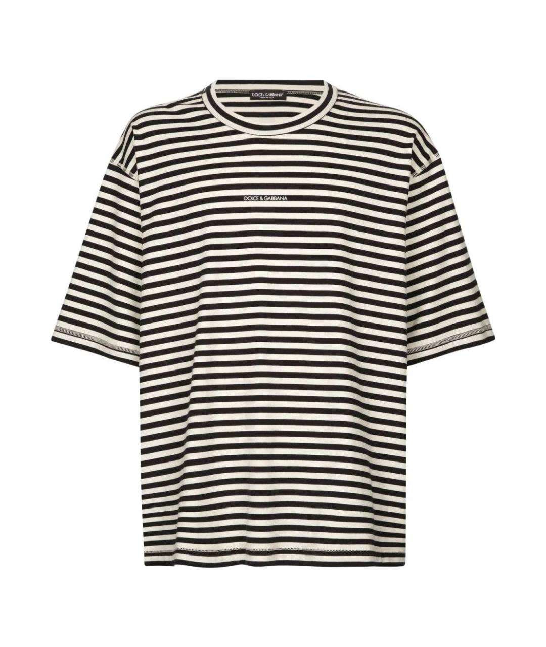 DOLCE&GABBANA Мульти хлопковая футболка, фото 1