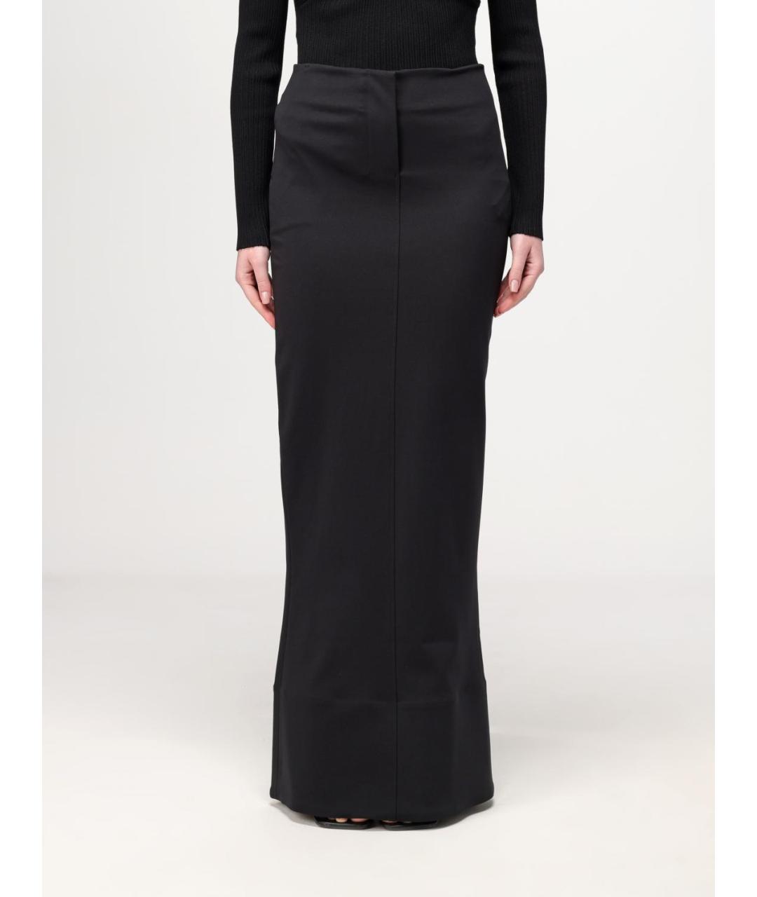 JACQUEMUS Черная юбка макси, фото 2