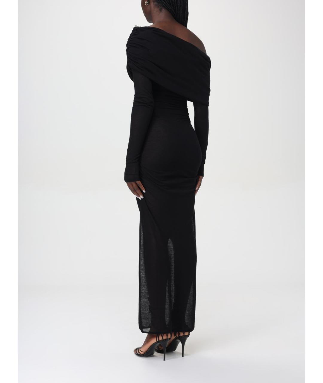 SAINT LAURENT Черное платье, фото 3