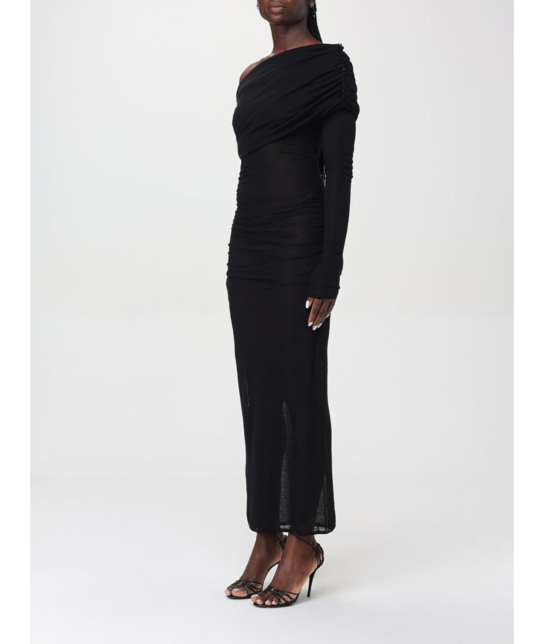 SAINT LAURENT Черное платье, фото 4