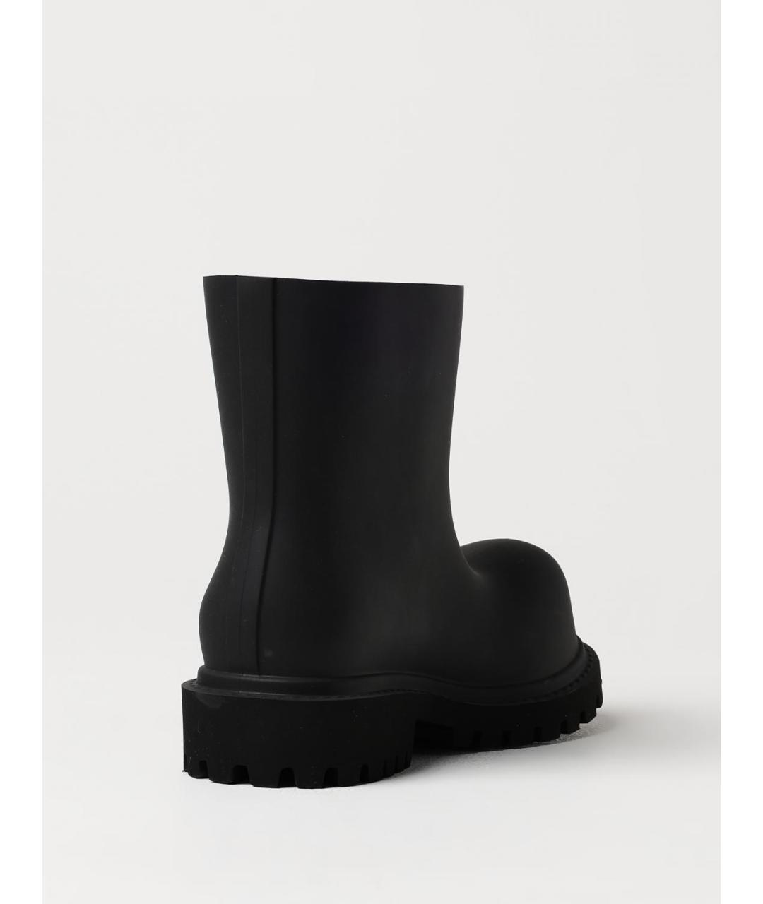BALENCIAGA Черные ботинки, фото 3