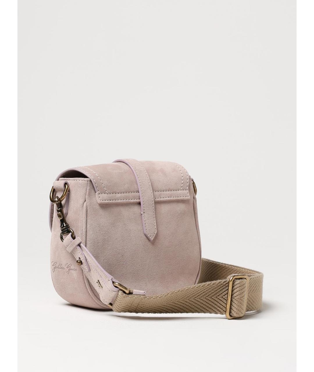 GOLDEN GOOSE DELUXE BRAND Розовая сумка через плечо, фото 3