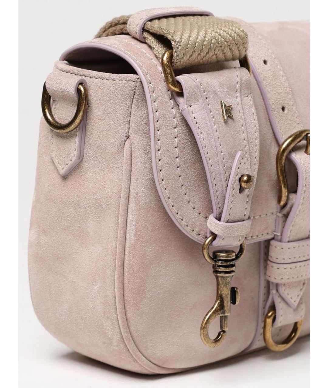 GOLDEN GOOSE DELUXE BRAND Розовая сумка через плечо, фото 4