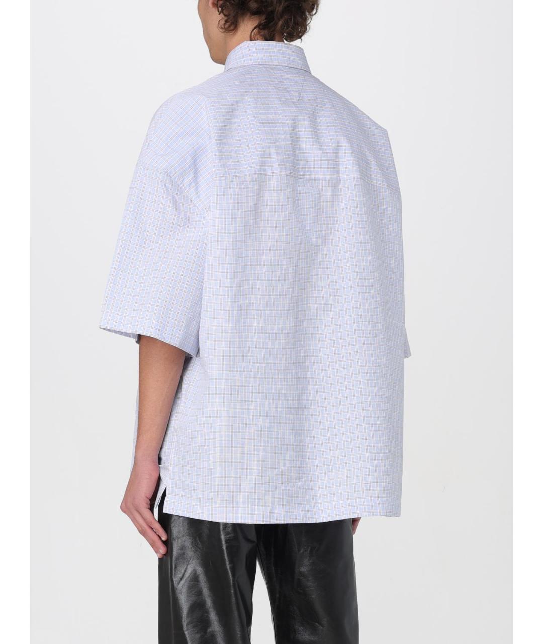 BOTTEGA VENETA Голубая кэжуал рубашка, фото 4