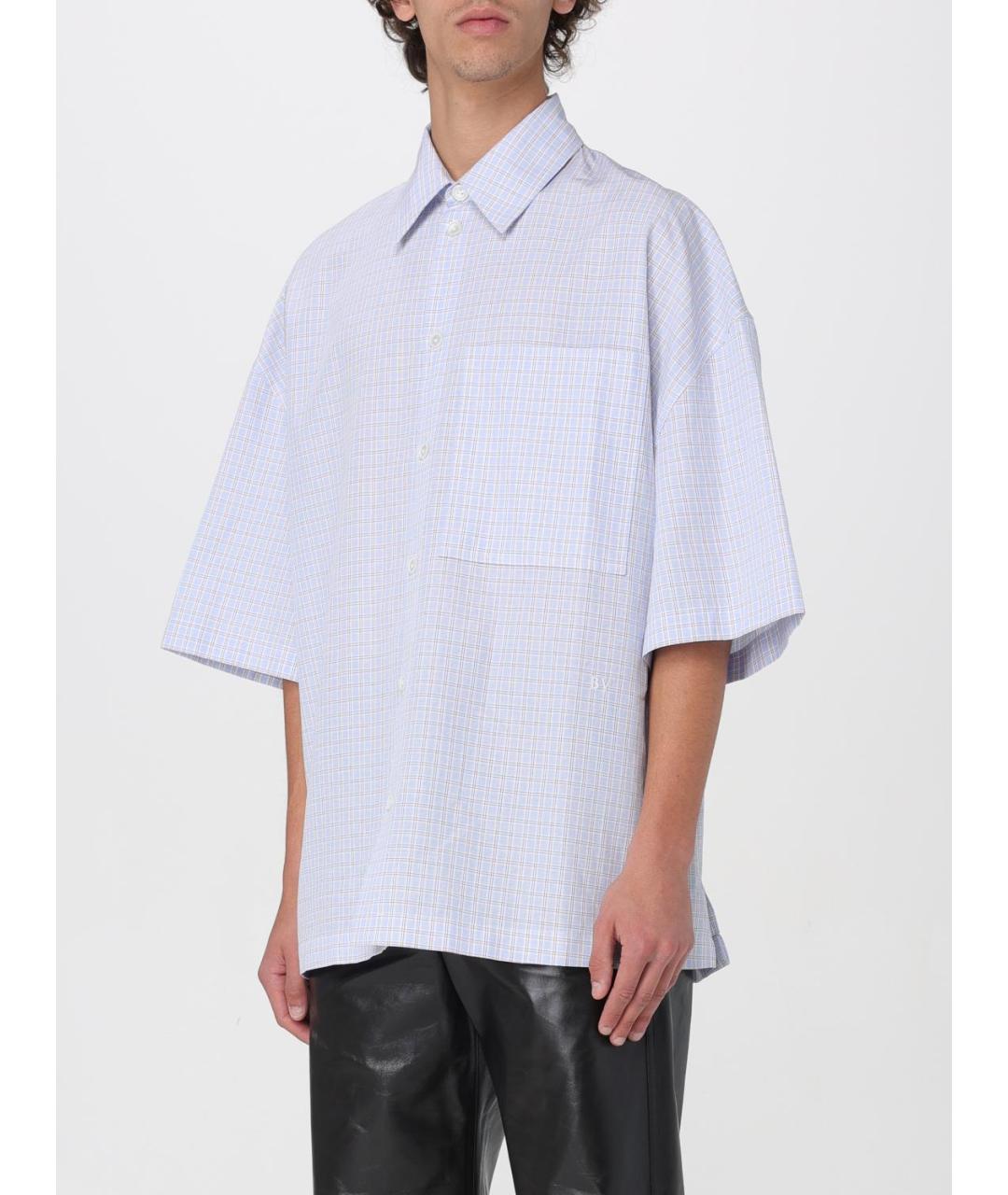 BOTTEGA VENETA Голубая кэжуал рубашка, фото 5