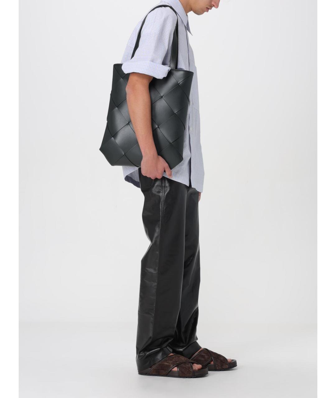 BOTTEGA VENETA Голубая кэжуал рубашка, фото 3