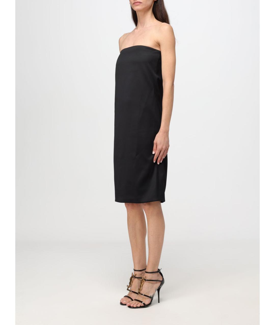 SAINT LAURENT Черное платье, фото 4