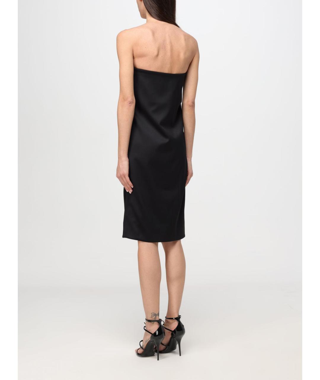 SAINT LAURENT Черное платье, фото 3
