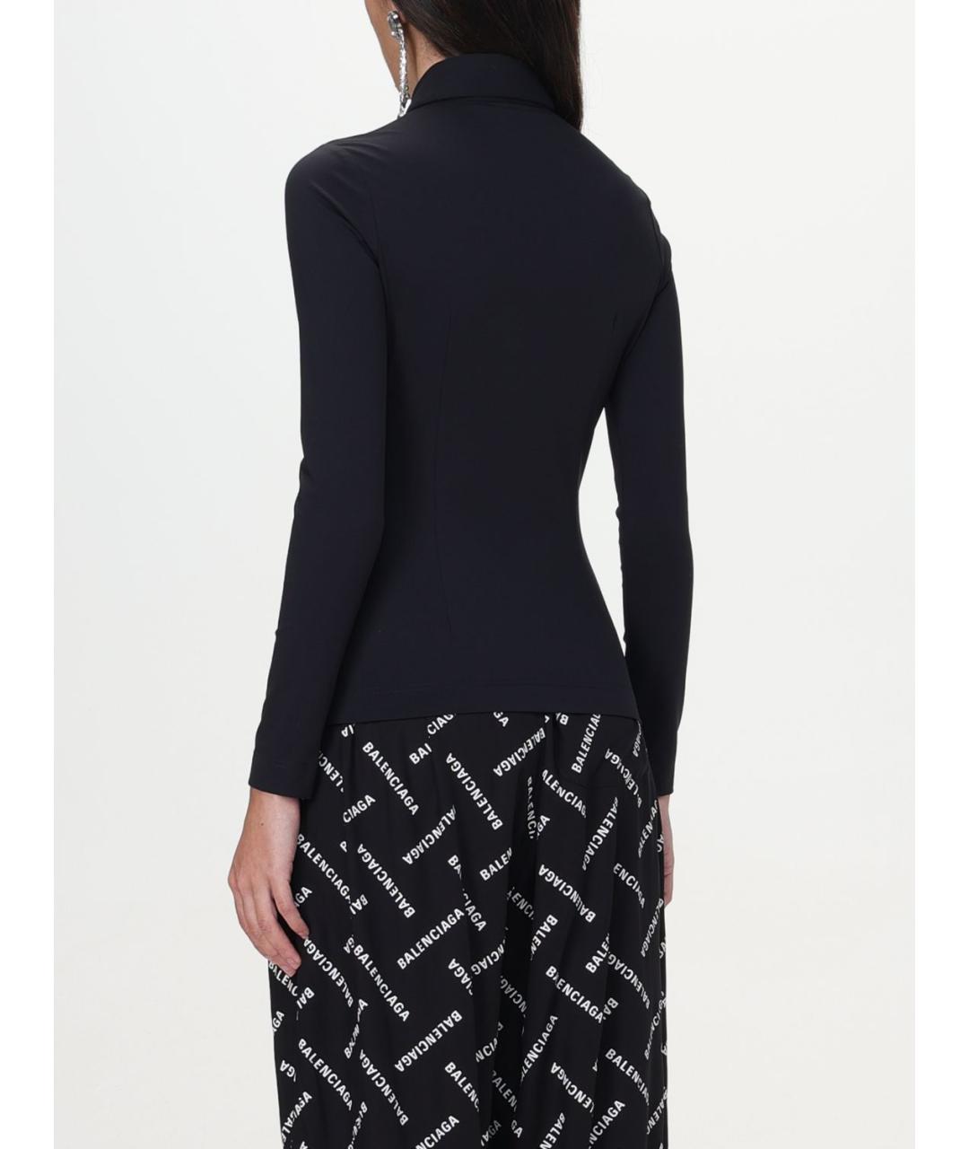 BALENCIAGA Темно-синяя рубашка, фото 4