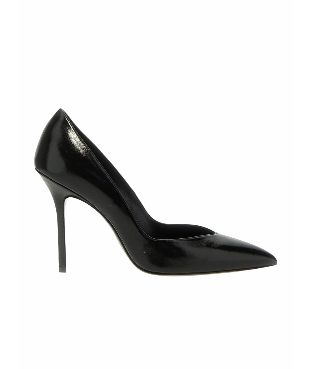 STUART WEITZMAN Черные кожаные туфли, фото 1
