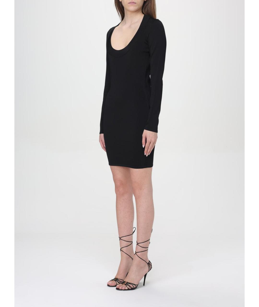 SAINT LAURENT Черное платье, фото 4