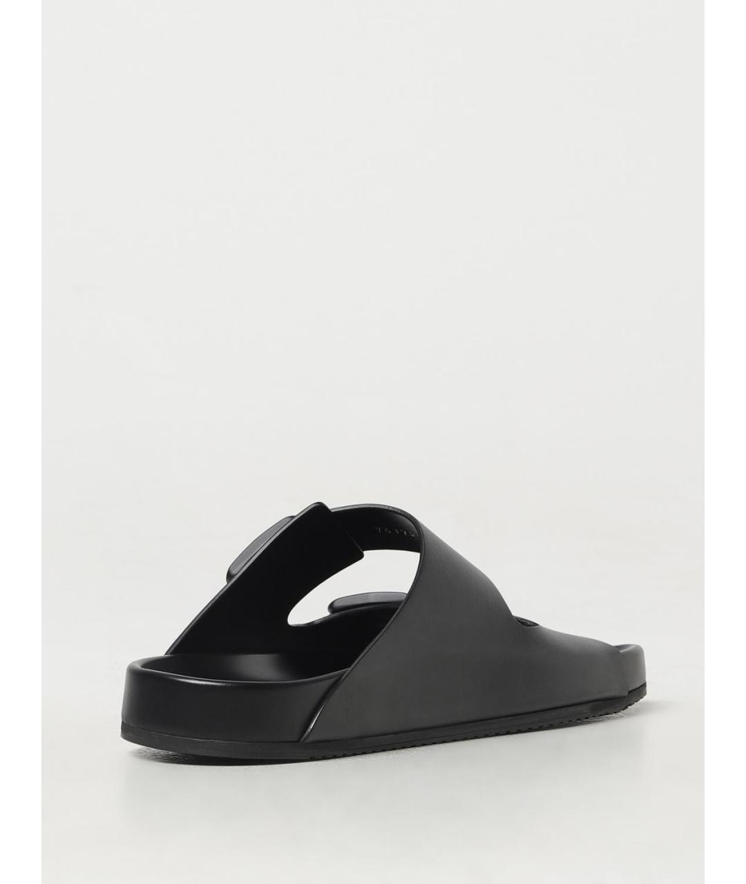 BALENCIAGA Черные шлепанцы, фото 3