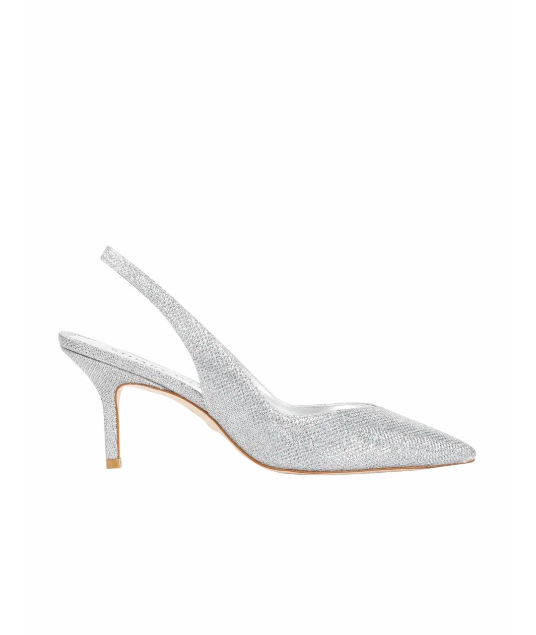 STUART WEITZMAN Серебряные туфли, фото 1