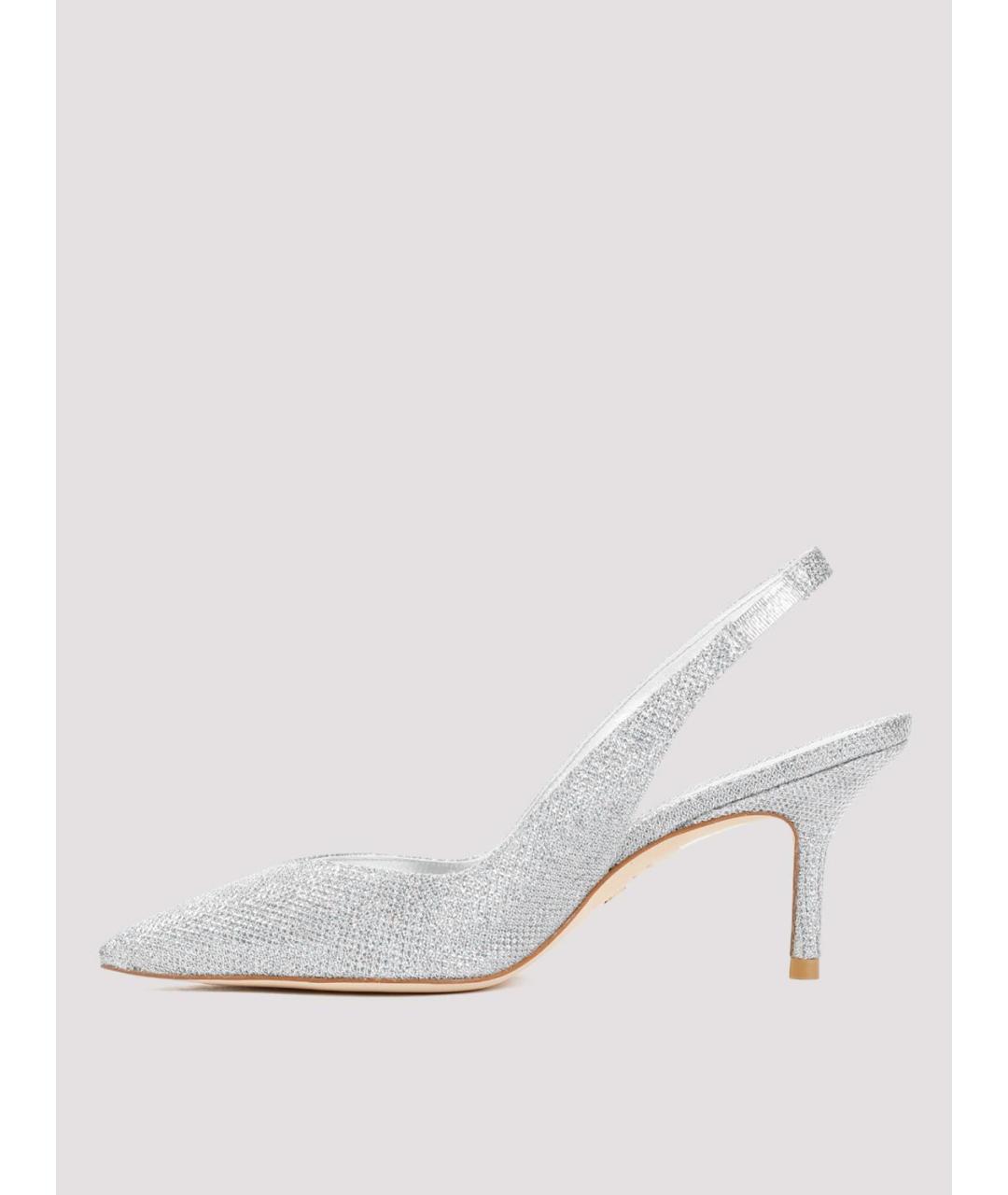 STUART WEITZMAN Серебряные туфли, фото 3