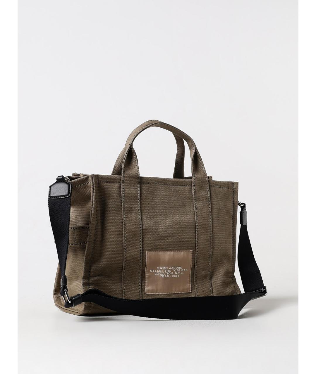 MARC JACOBS Хаки сумка тоут, фото 2