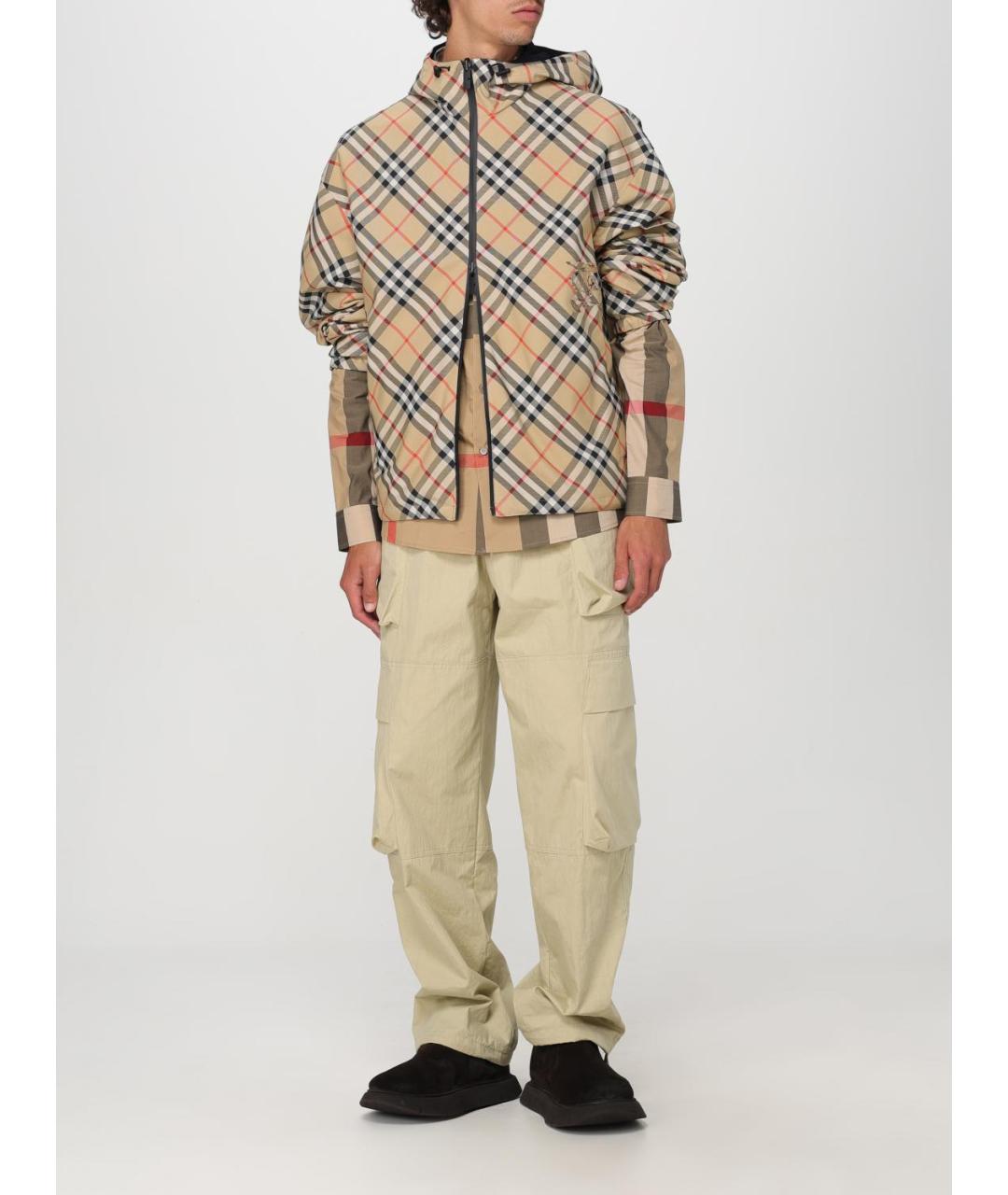 BURBERRY Бежевая кэжуал рубашка, фото 3