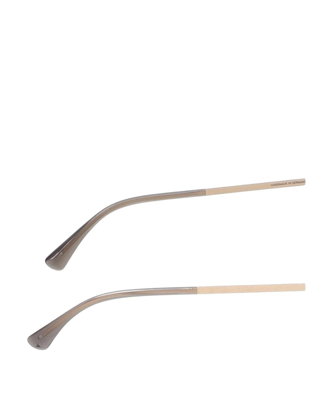 MYKITA Золотые солнцезащитные очки, фото 3