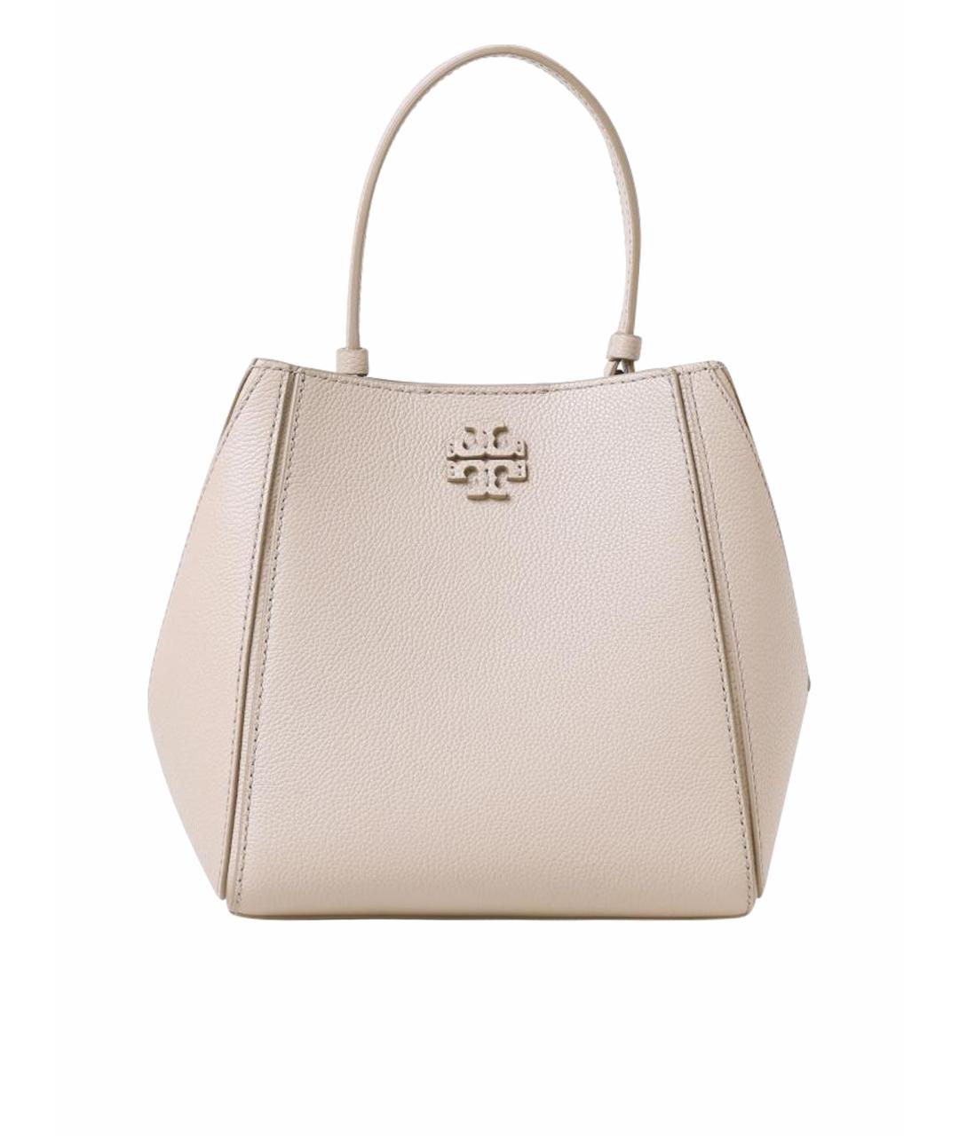 TORY BURCH Бежевая сумка с короткими ручками, фото 1