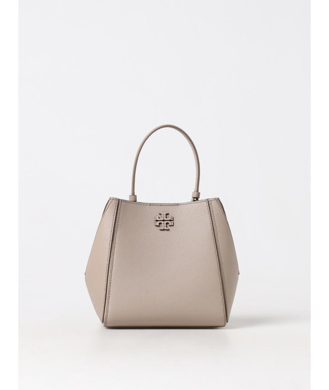 TORY BURCH Бежевая сумка с короткими ручками, фото 1