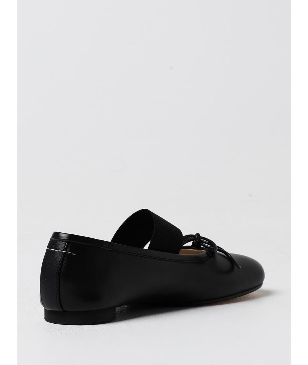 MM6 MAISON MARGIELA Черные балетки, фото 3