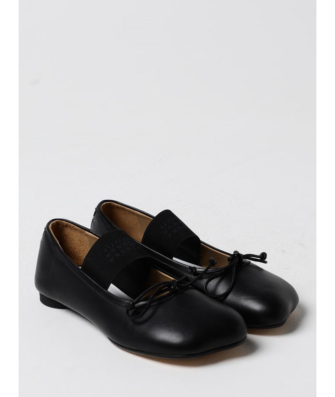 MM6 MAISON MARGIELA Черные балетки, фото 2