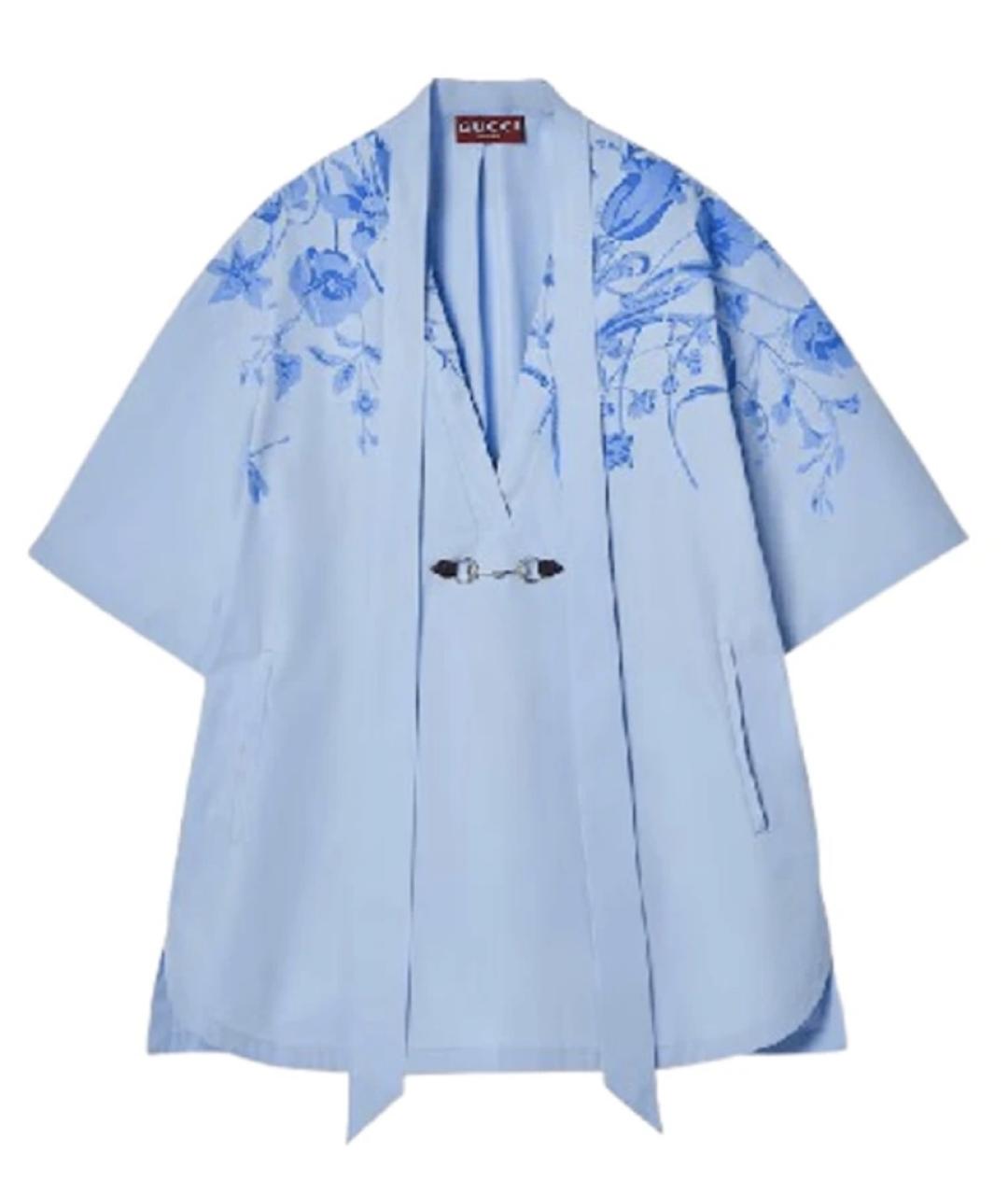 GUCCI Голубое платье, фото 1
