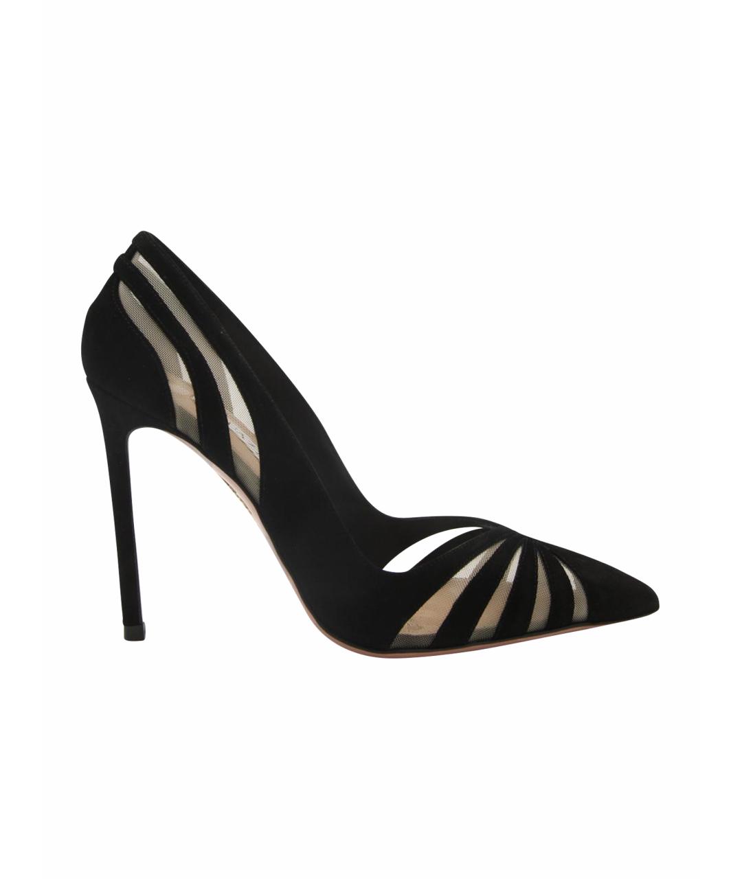 AQUAZZURA Черные туфли, фото 1