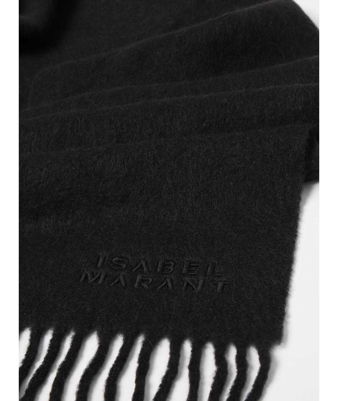 ISABEL MARANT Черный шарф, фото 4