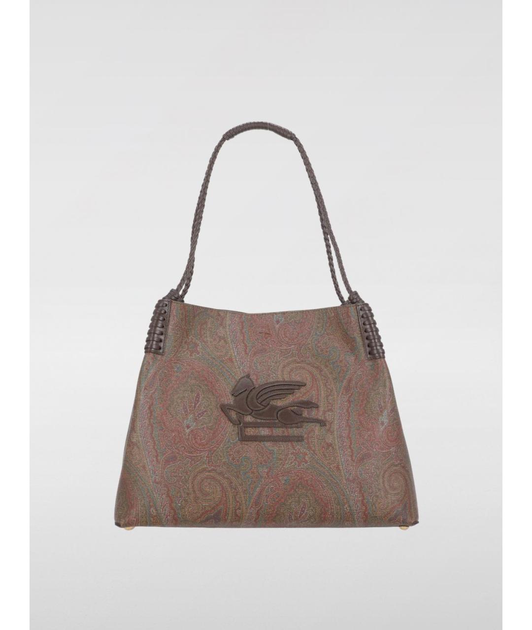 ETRO Коричневая сумка тоут, фото 6