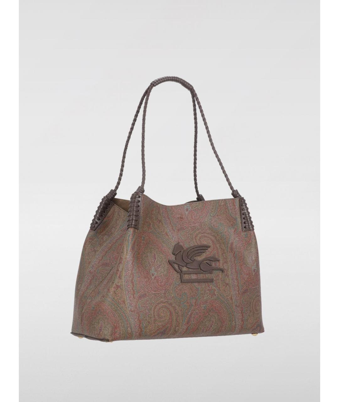 ETRO Коричневая сумка тоут, фото 4