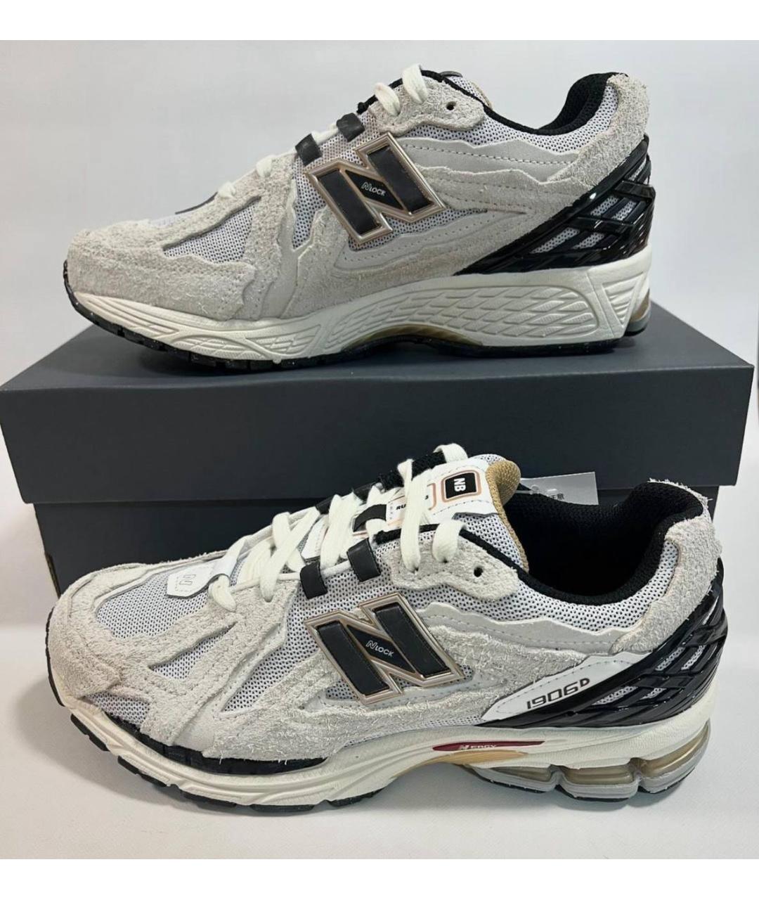 NEW BALANCE Белые низкие кроссовки / кеды, фото 3