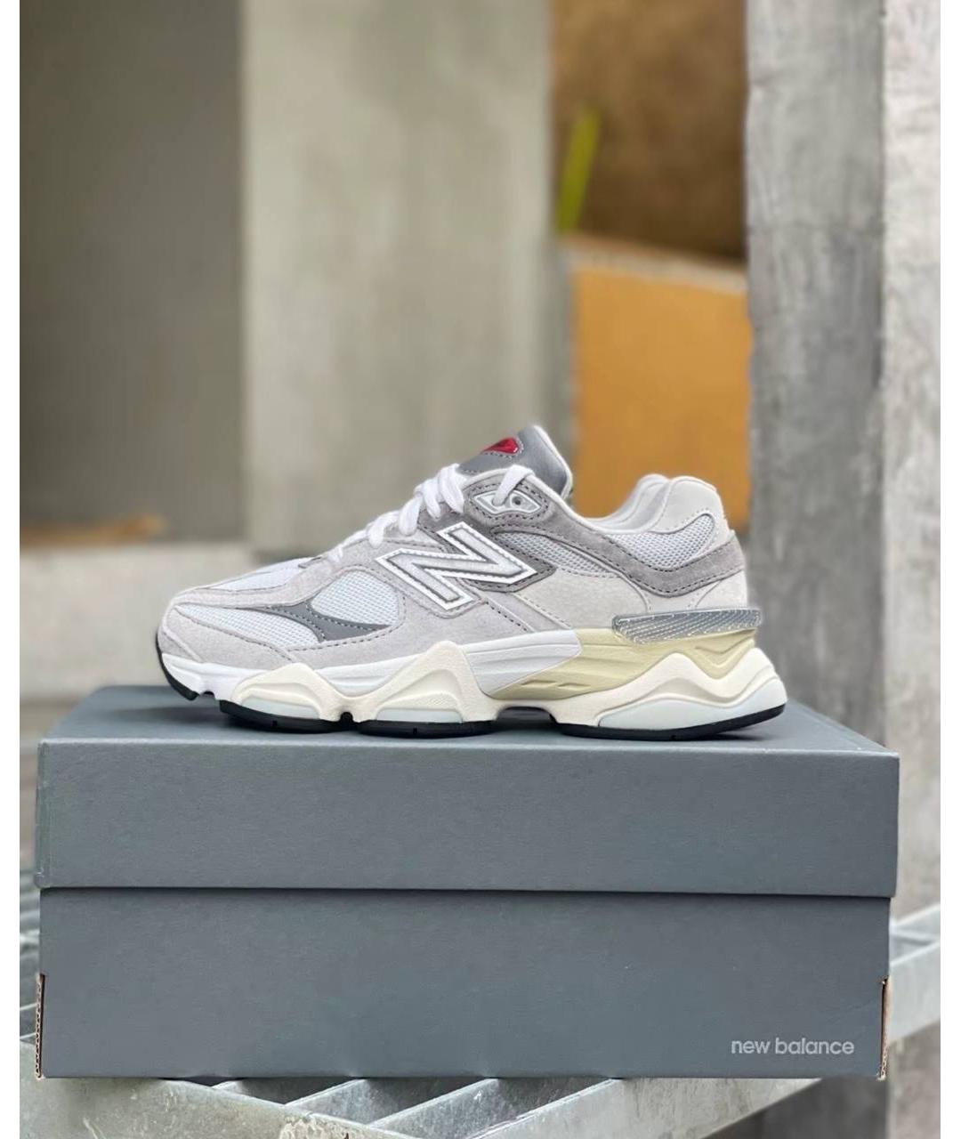 NEW BALANCE Белые низкие кроссовки / кеды, фото 3