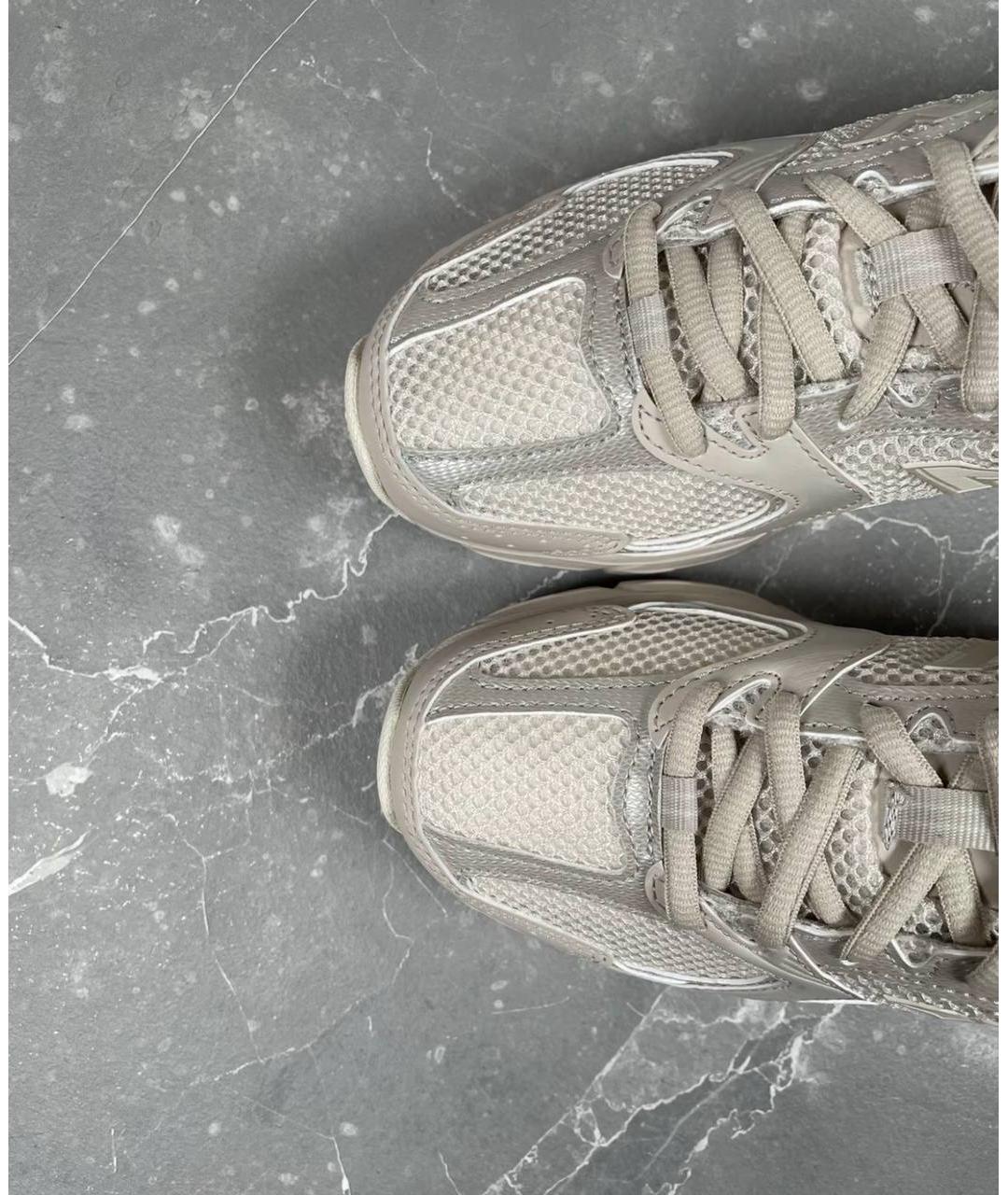 NEW BALANCE Бежевые низкие кроссовки / кеды, фото 2