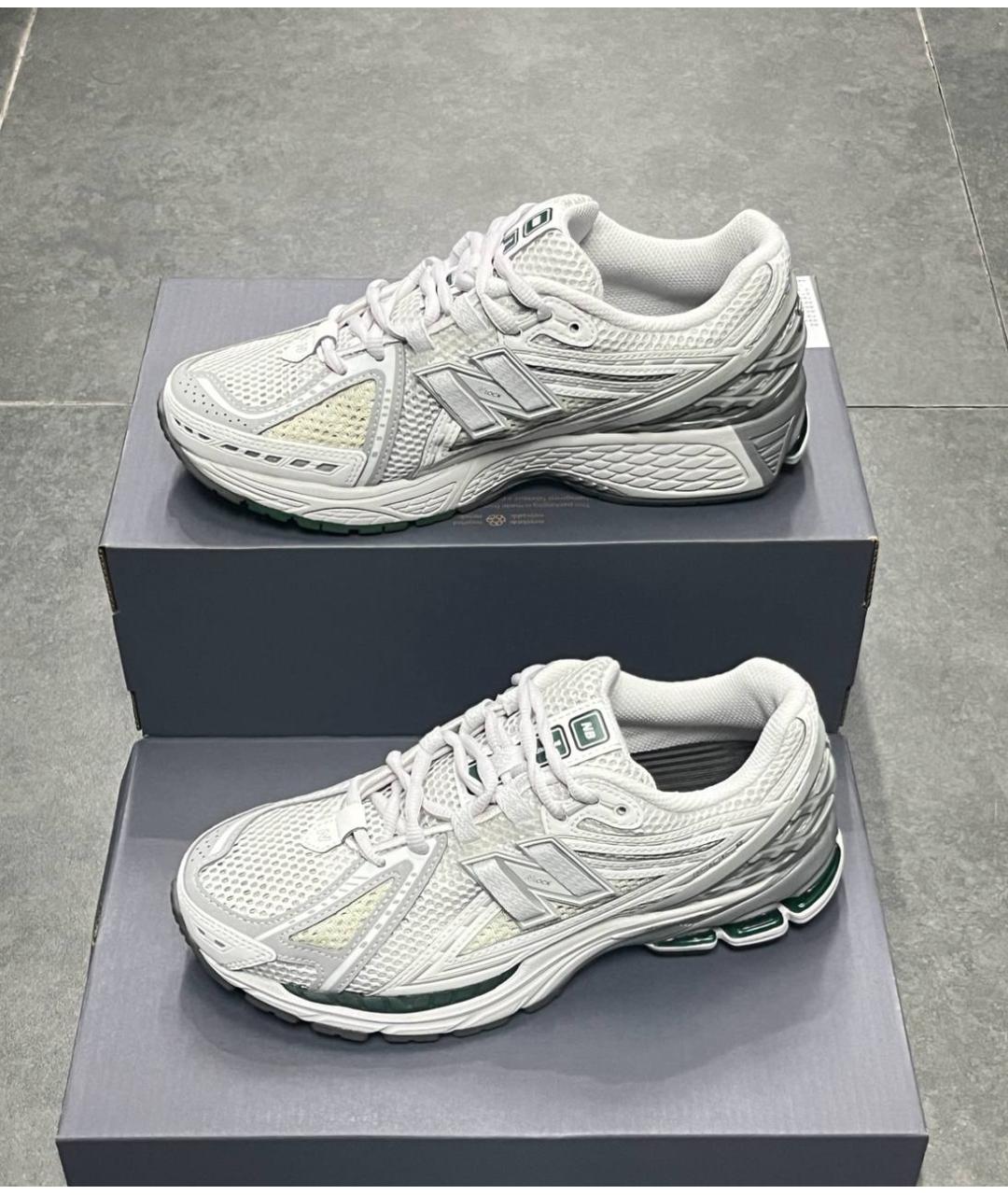 NEW BALANCE Белые низкие кроссовки / кеды, фото 4