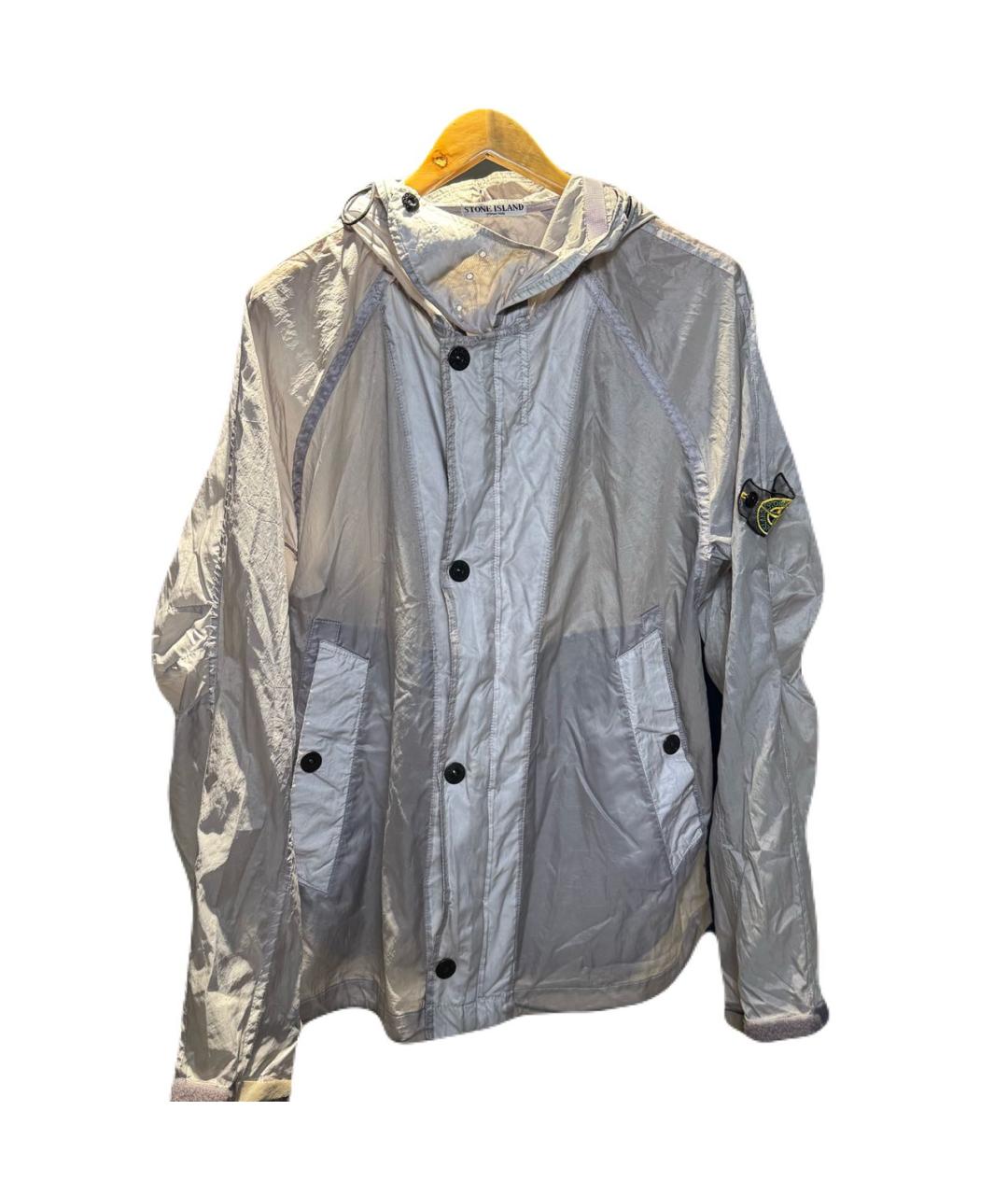 STONE ISLAND Серебряная куртка, фото 7