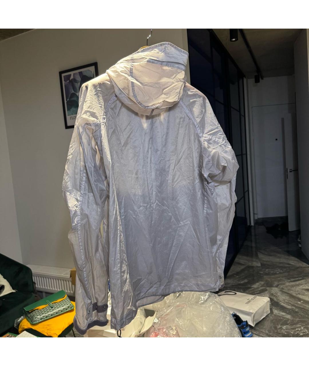 STONE ISLAND Серебряная куртка, фото 5