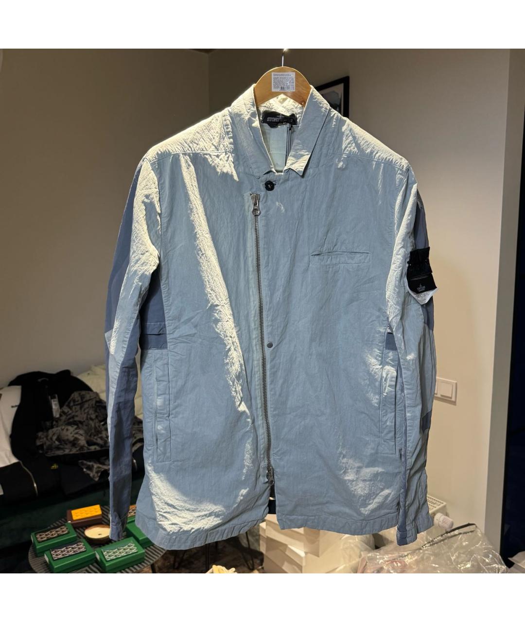 STONE ISLAND Серая куртка, фото 3