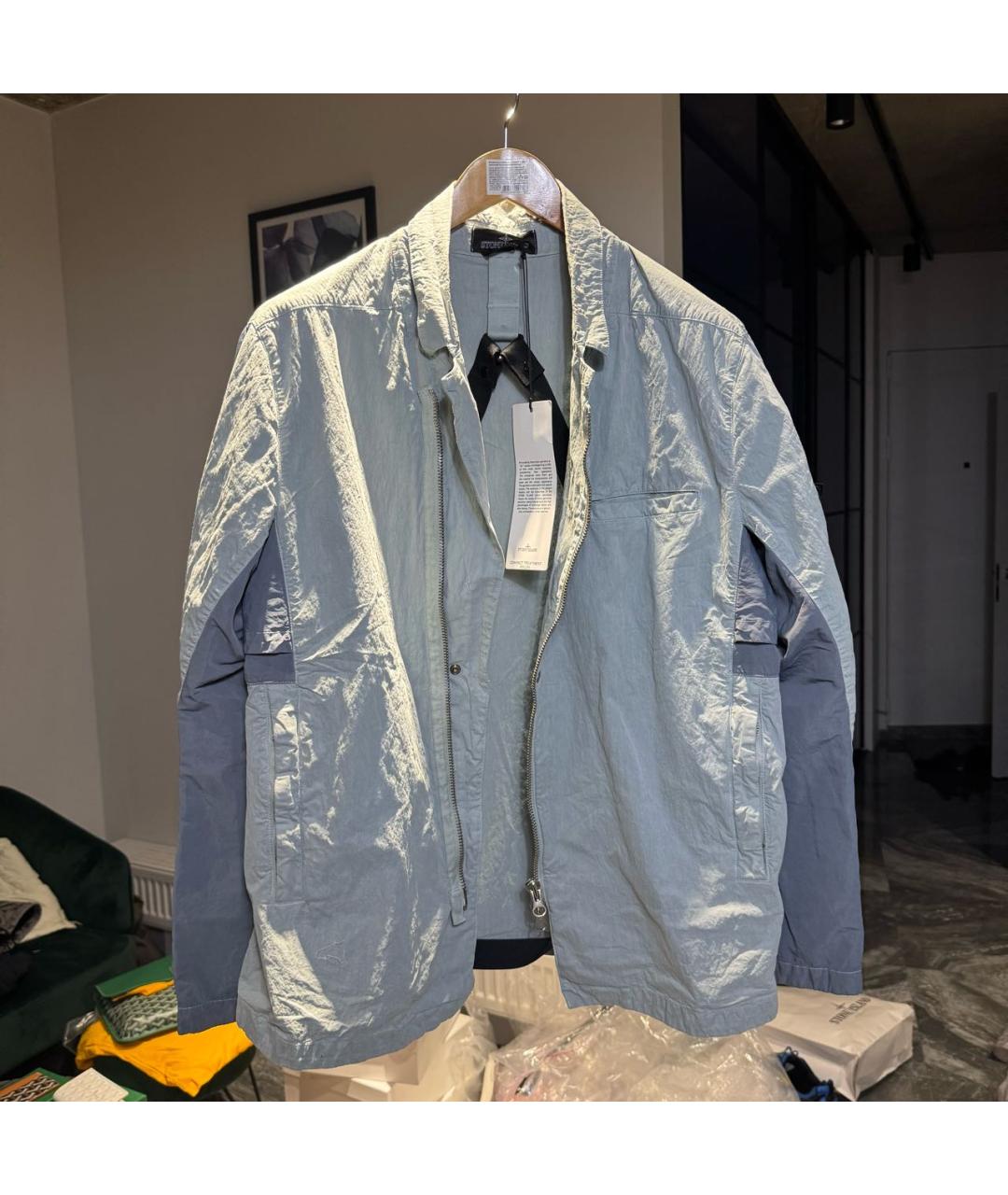 STONE ISLAND Серая куртка, фото 2