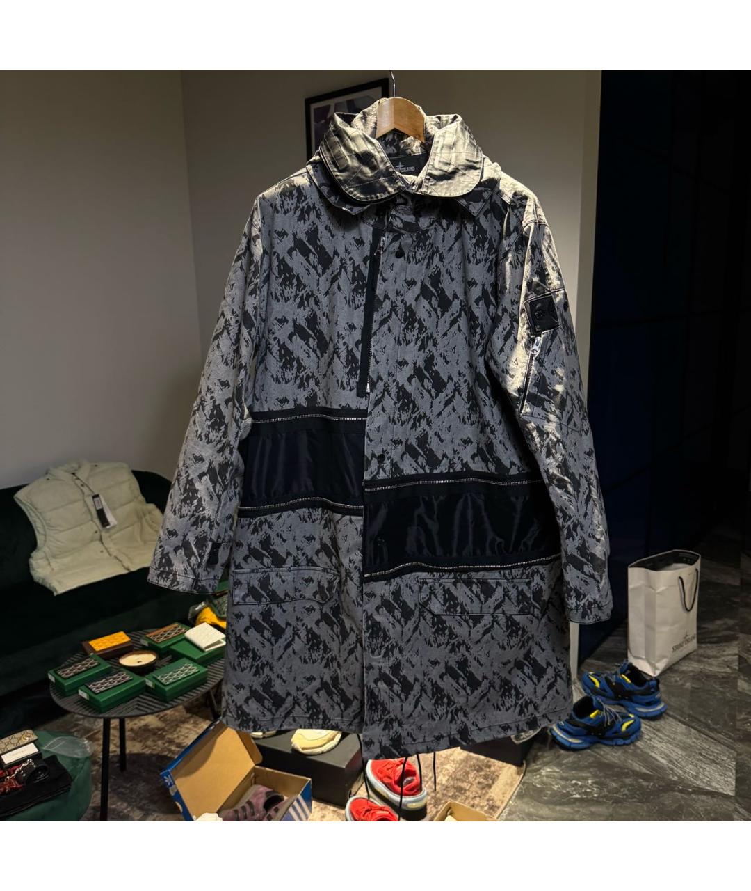 STONE ISLAND SHADOW PROJECT Черная куртка, фото 4