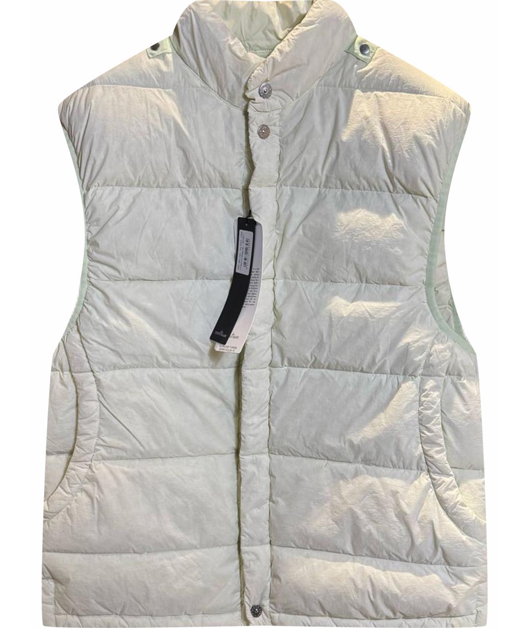 STONE ISLAND Белый жилет, фото 1