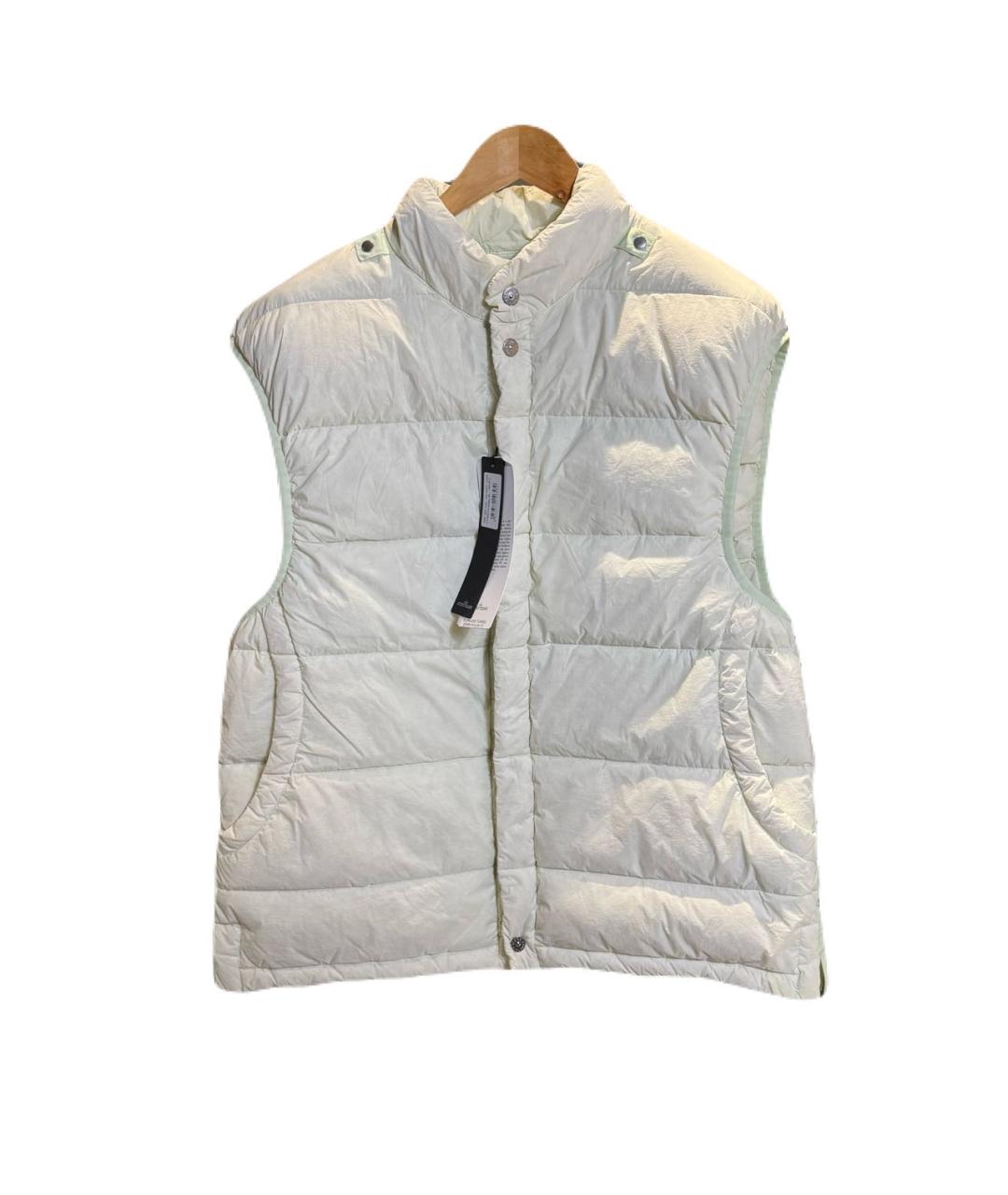 STONE ISLAND Белый жилет, фото 7