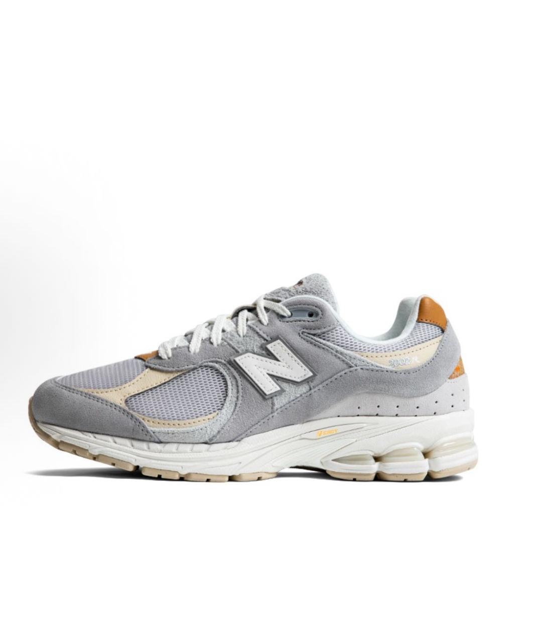 NEW BALANCE Бежевые замшевые низкие кроссовки / кеды, фото 5